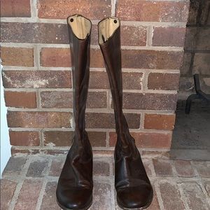 Frye Brown Melissa boot size 10
